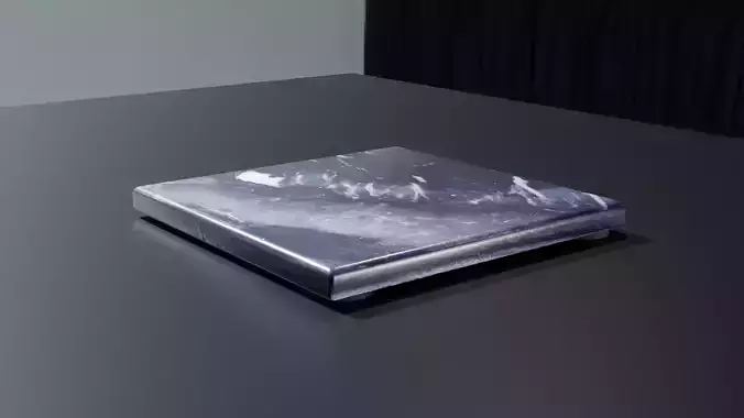 Black Granite Drink Coaster