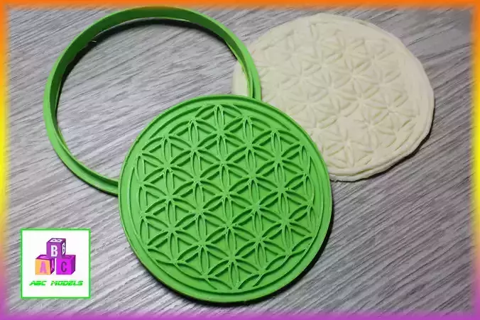 Flower of life cookie cutter 