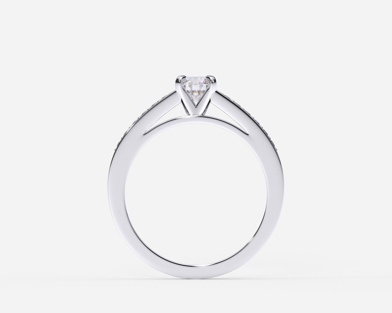 ZDR0212 engagement ring with diamonds 3D print model_1