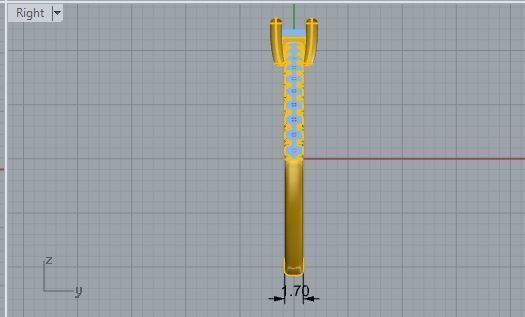 Diamond  ring 2541 3D print model 3D print model_6