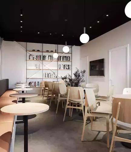 COFFEE SHOP 3D model