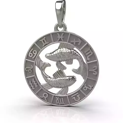 Pendant Zodiac Pisces