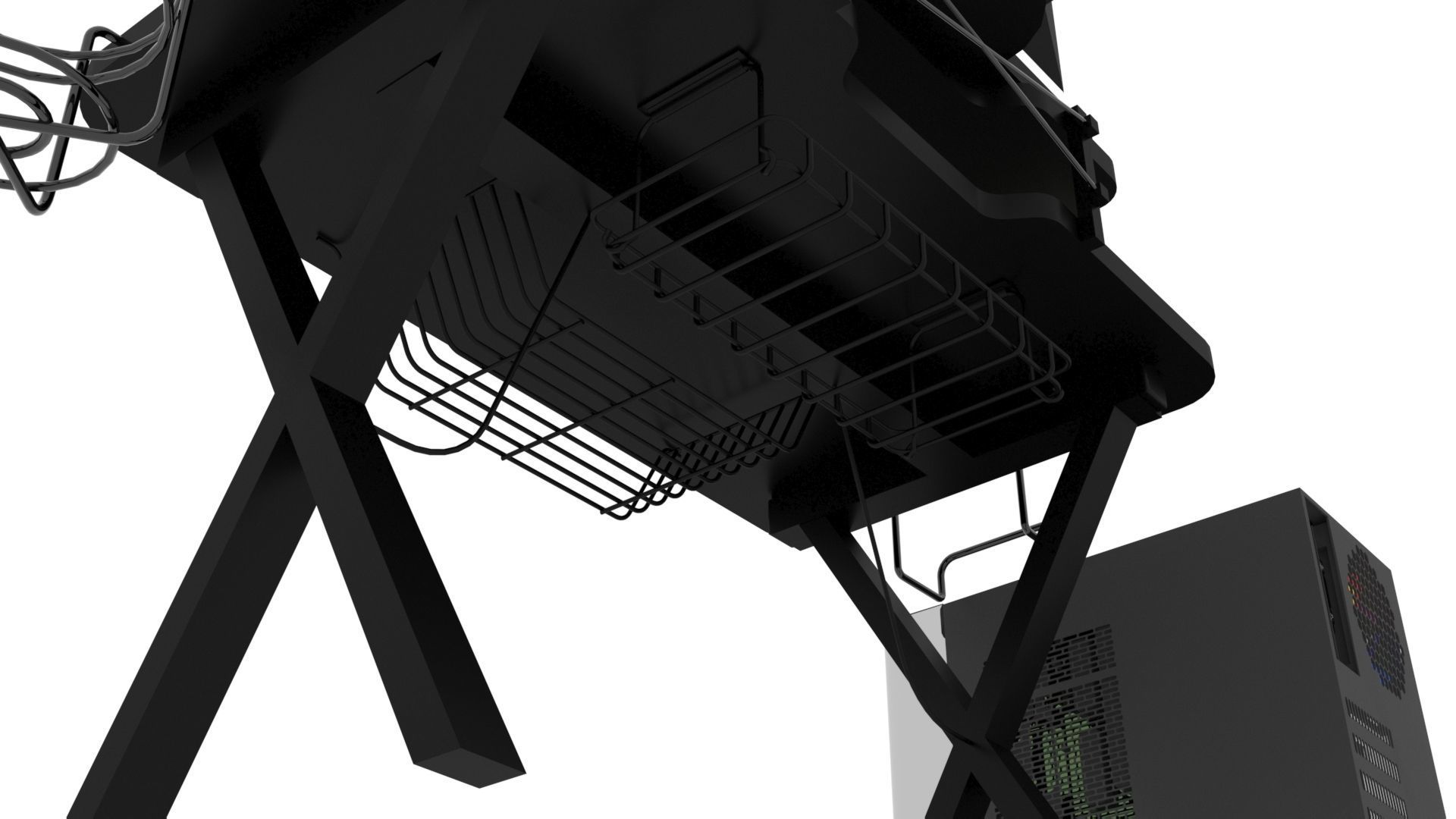 Gaming Computers Set 3D model_5