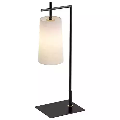 DOWNTOWN table lamp with linen shade