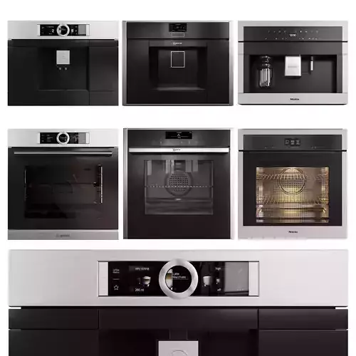 neff bosch miele collections 3D model