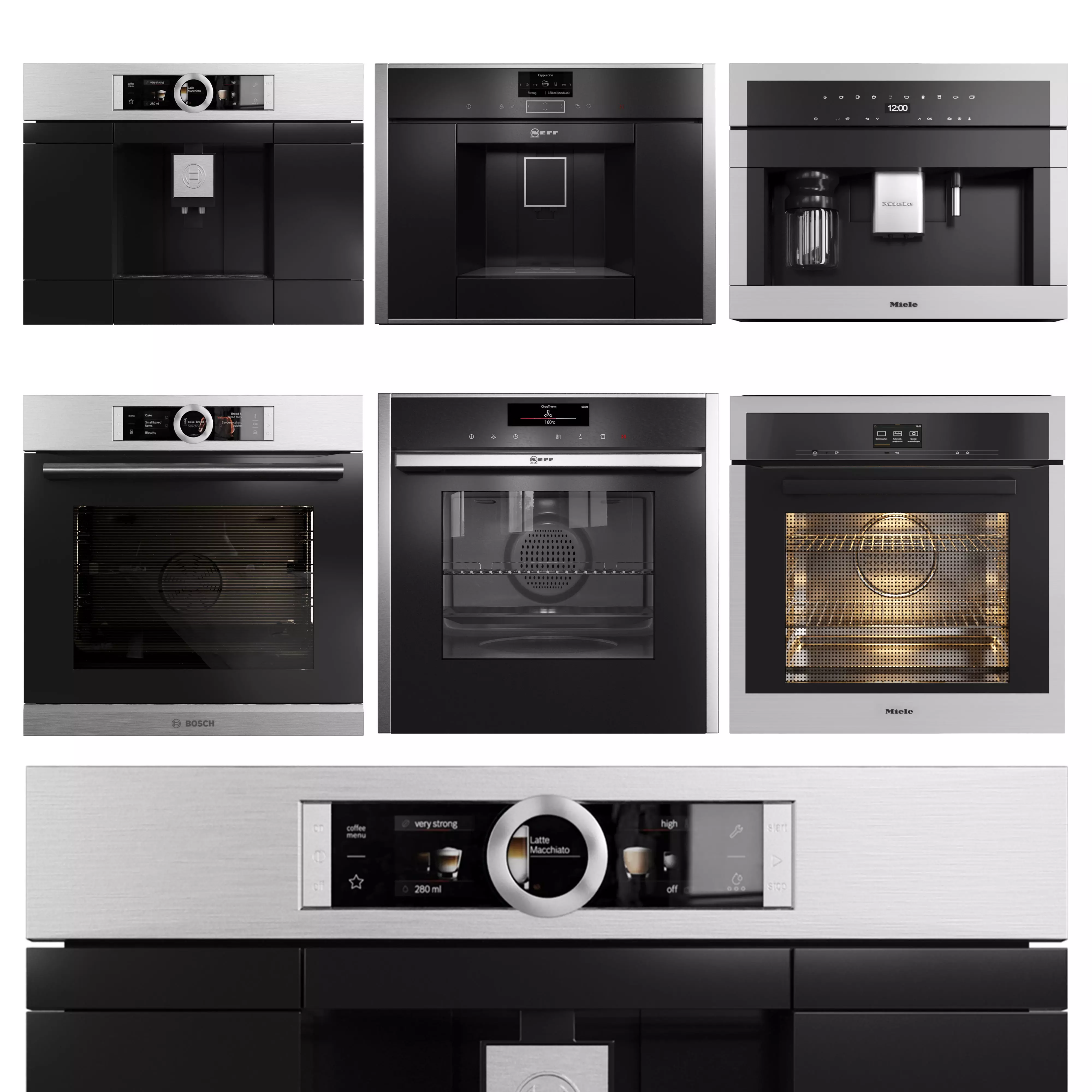 neff bosch miele collections 3D model_0