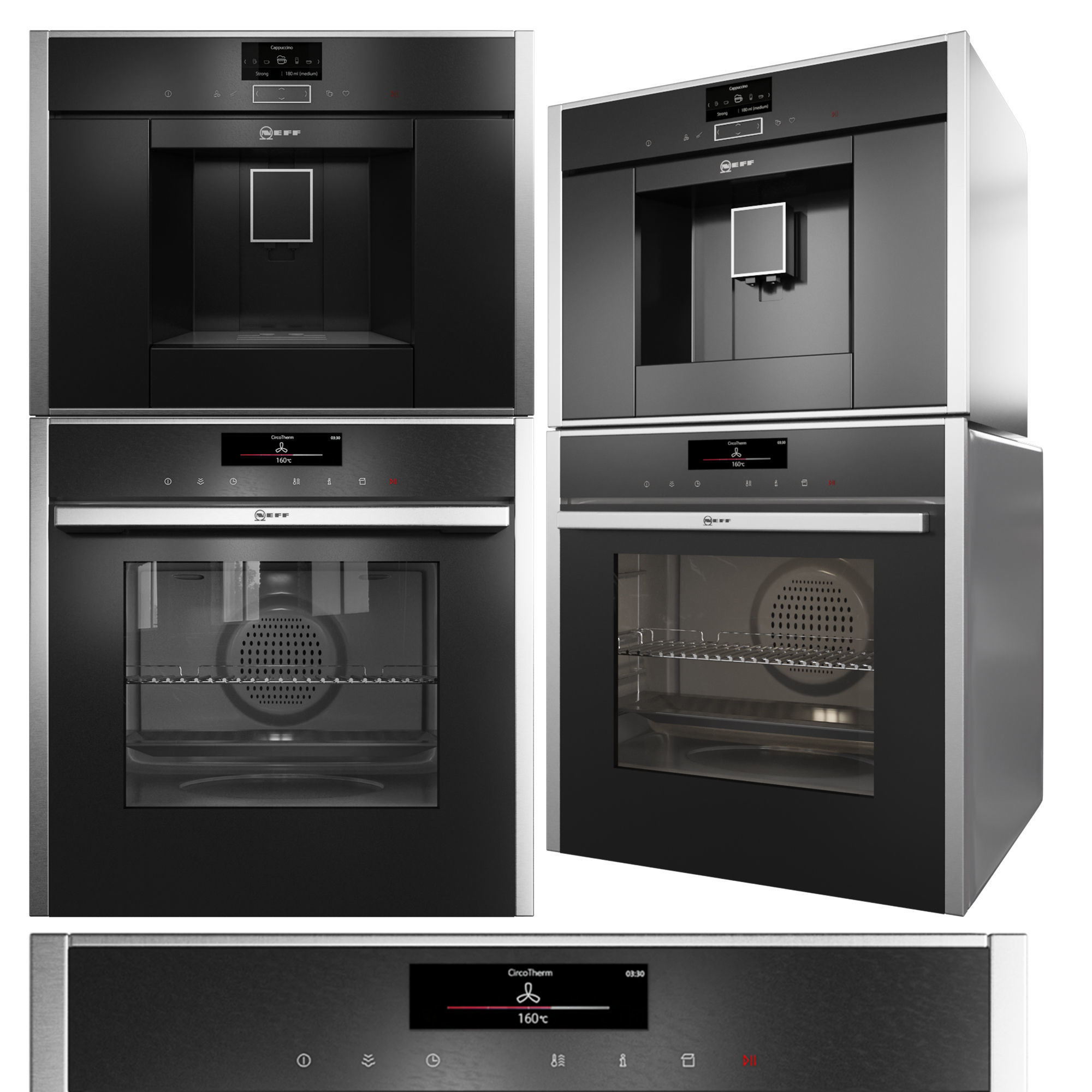 neff bosch miele collections 3D model_2