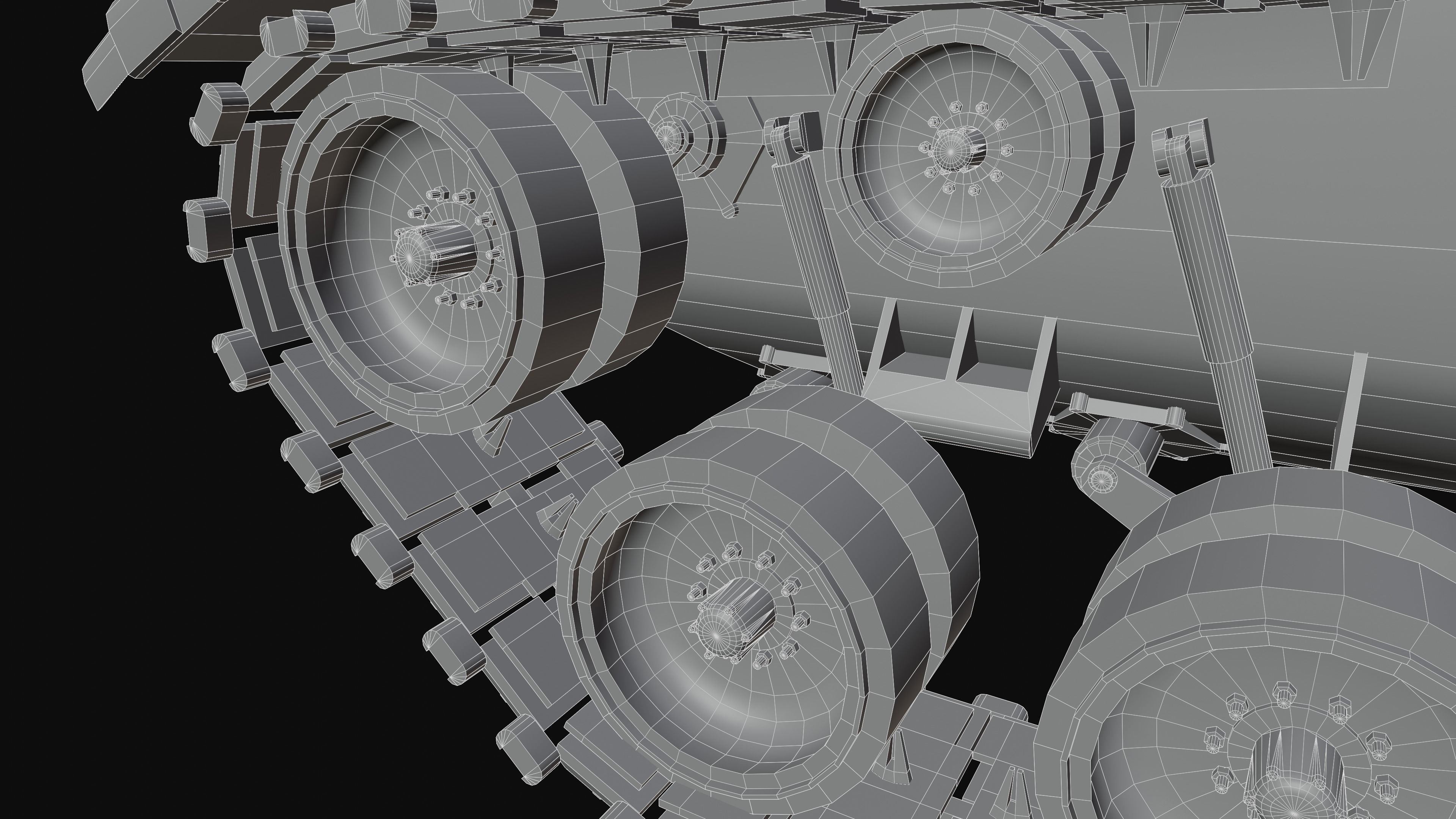 M60A3 Patton - Desert Camo 3D model_20