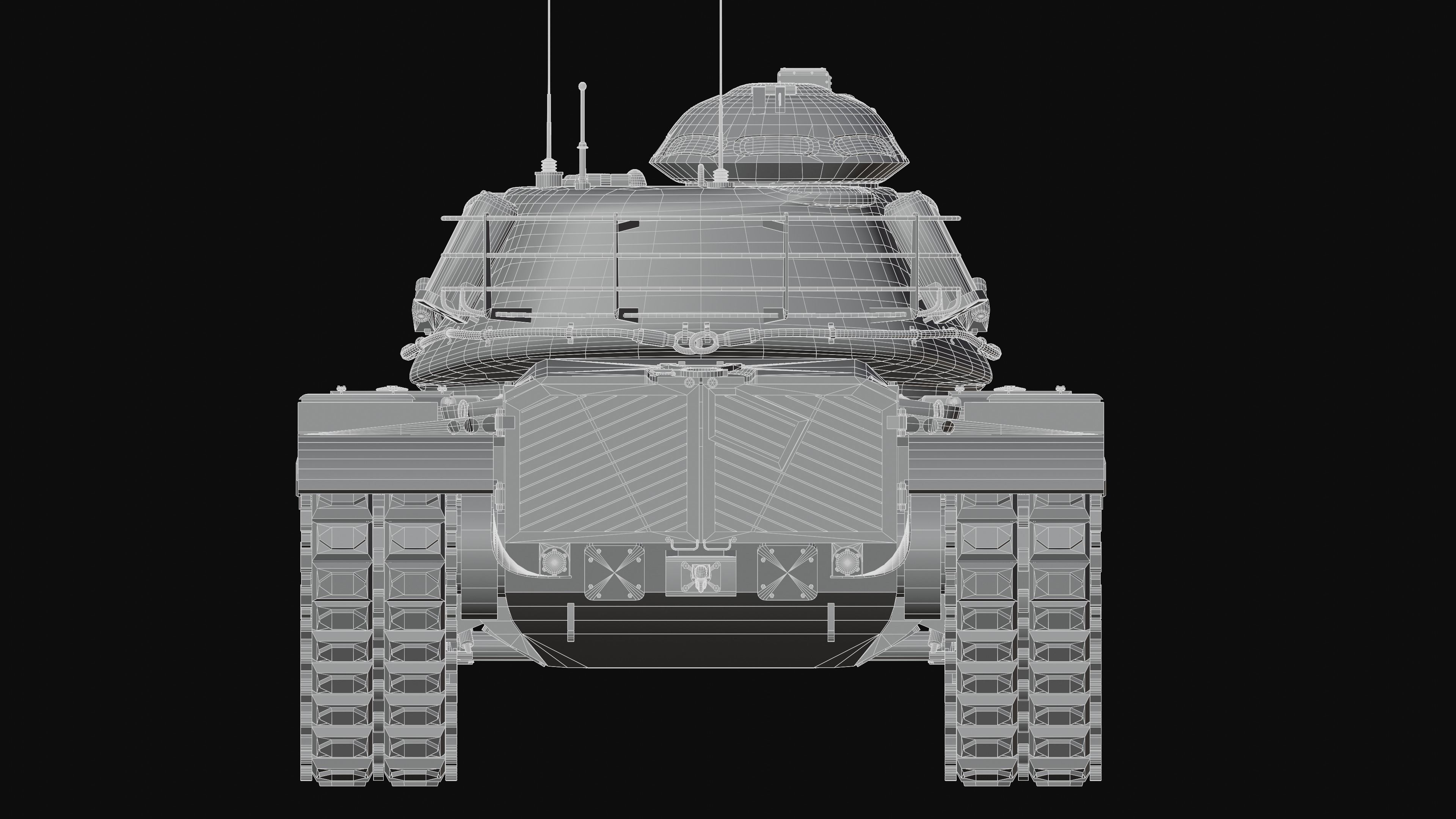 M60A3 Patton - Desert Camo 3D model_17