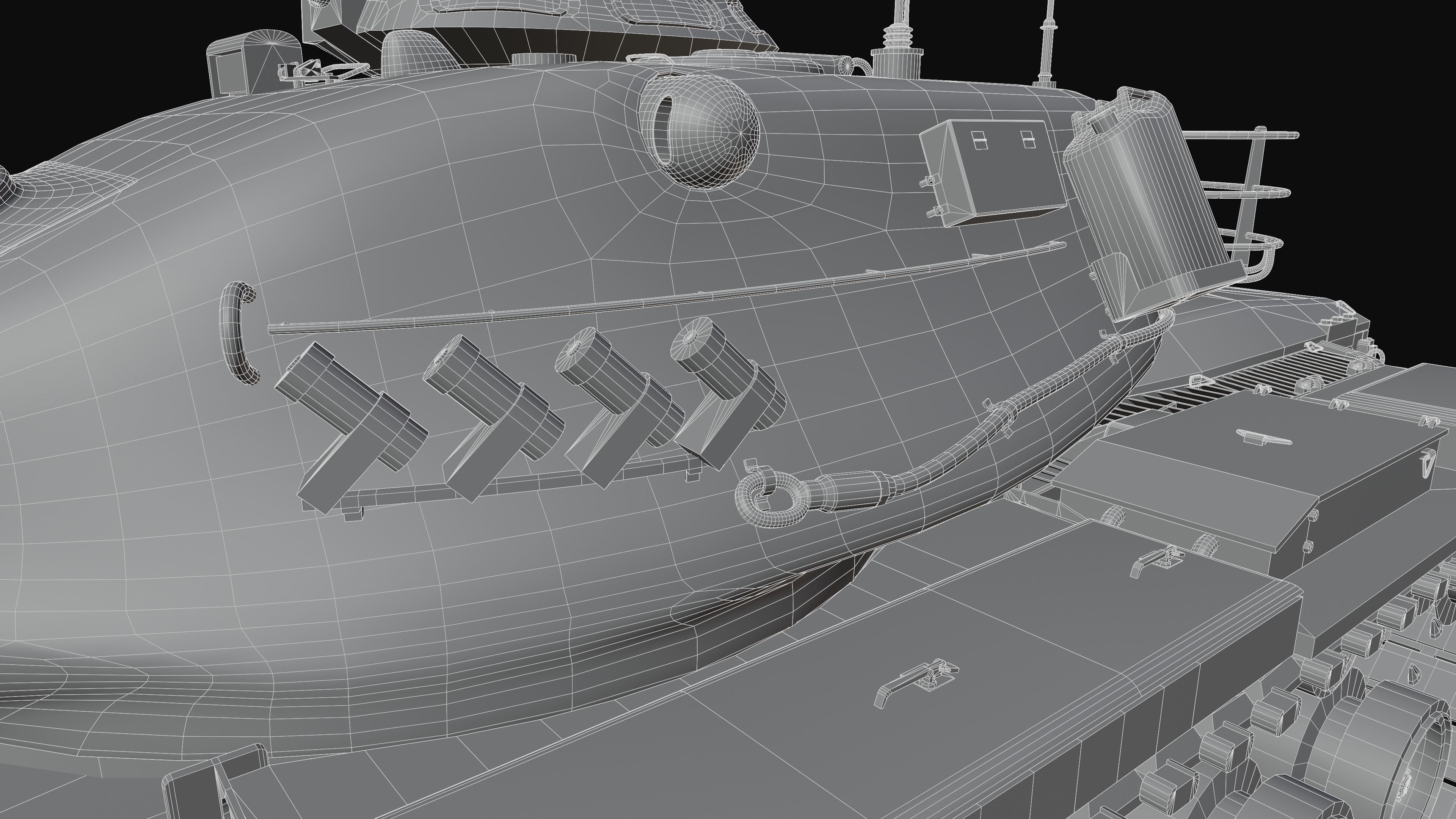 M60A3 Patton - Desert Camo 3D model_22