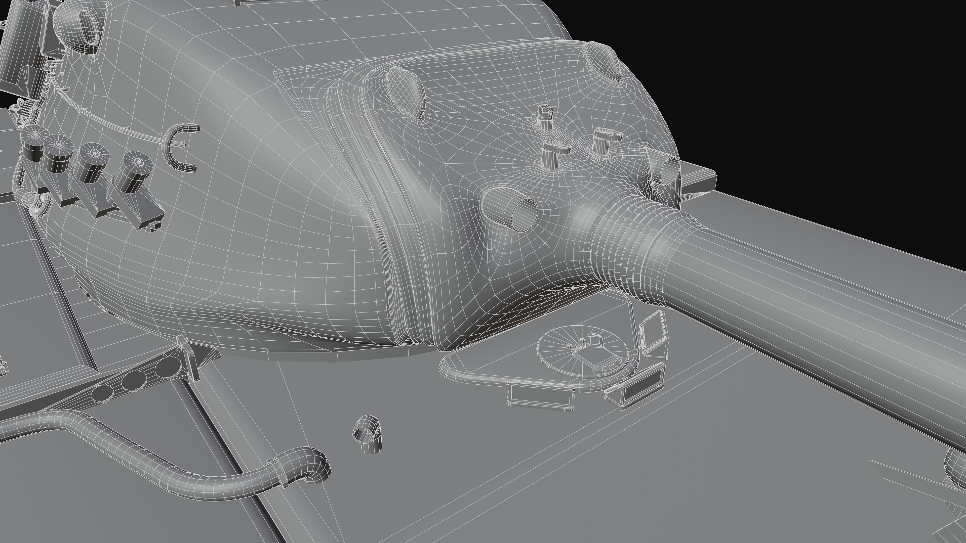 M60A3 Patton - Desert Camo 3D model_21