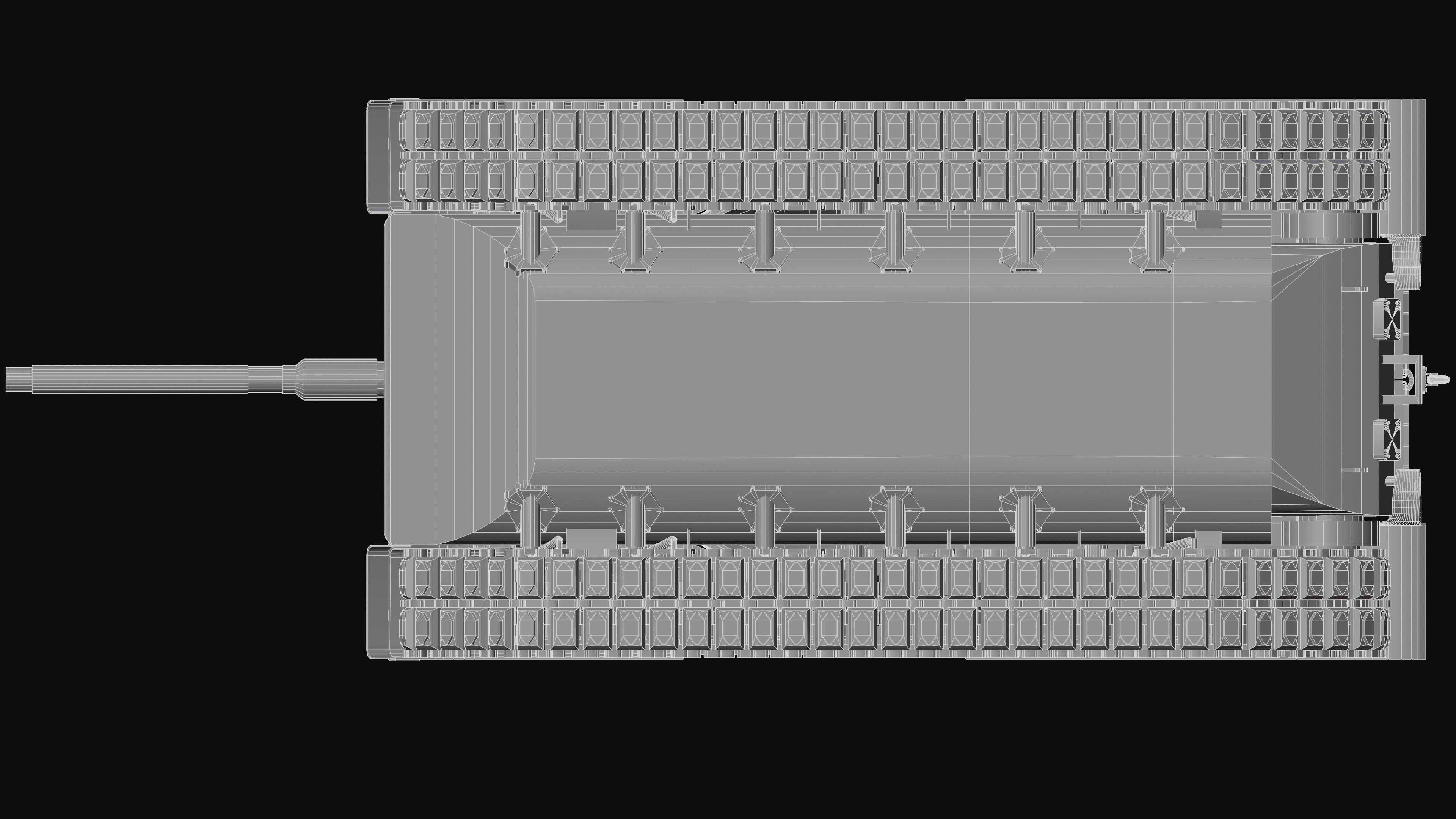 M60A3 Patton - Desert Camo 3D model_19