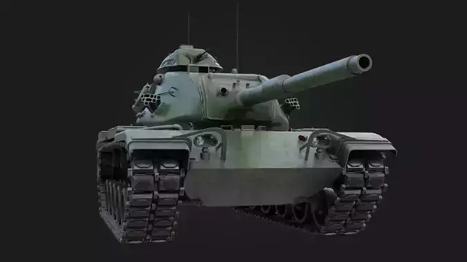 M60A3 Patton 3D model