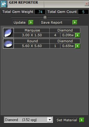 Diamond ring 2544 3D print model 3D print model_8