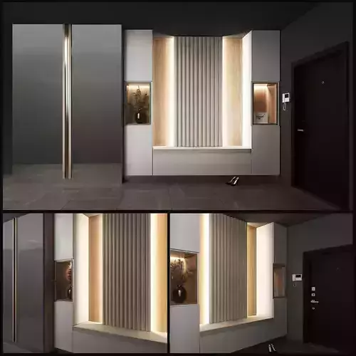 wardrobe 5 modern entrance hall