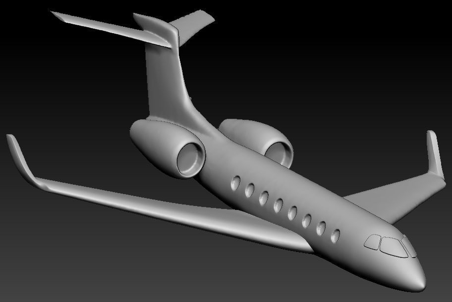 Aeroplane Model boeing - boeing - boeing 3D print model_5