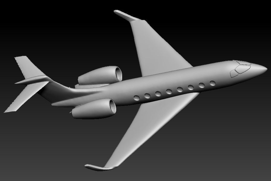 Aeroplane Model boeing - boeing - boeing 3D print model_1