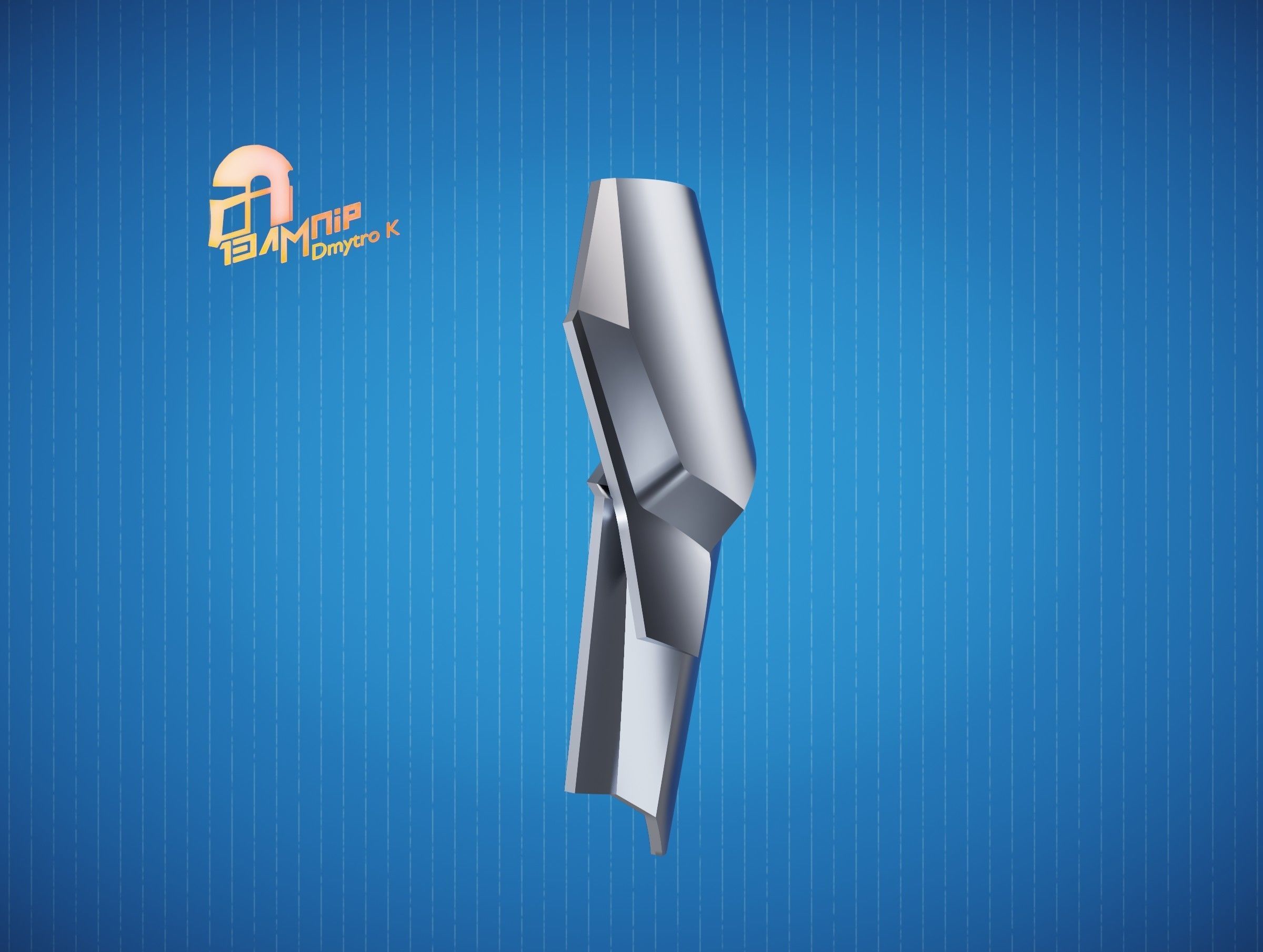 Custom Mandalorian Chest Armor 3D print model_7