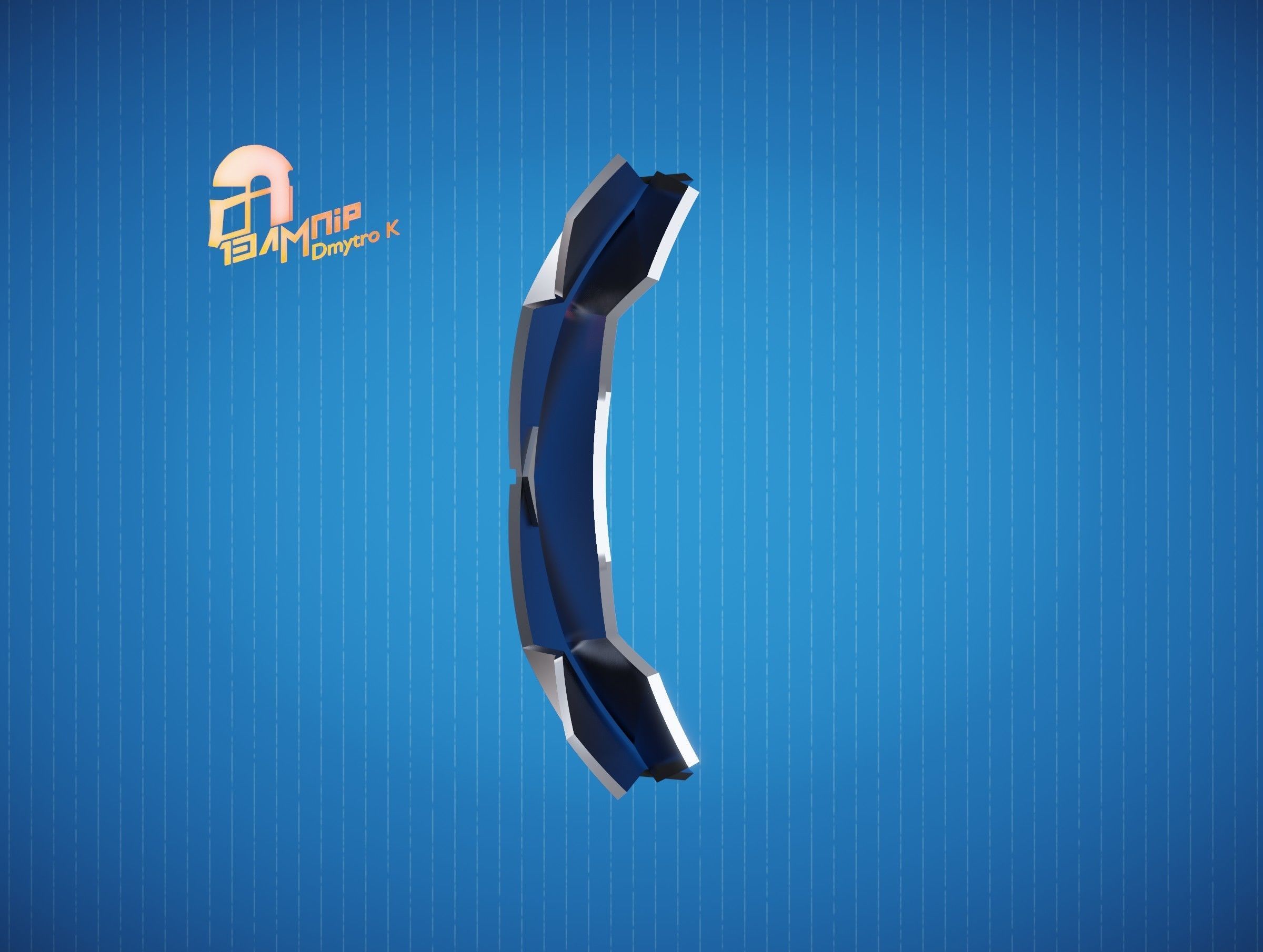 Custom Mandalorian Chest Armor 3D print model_15