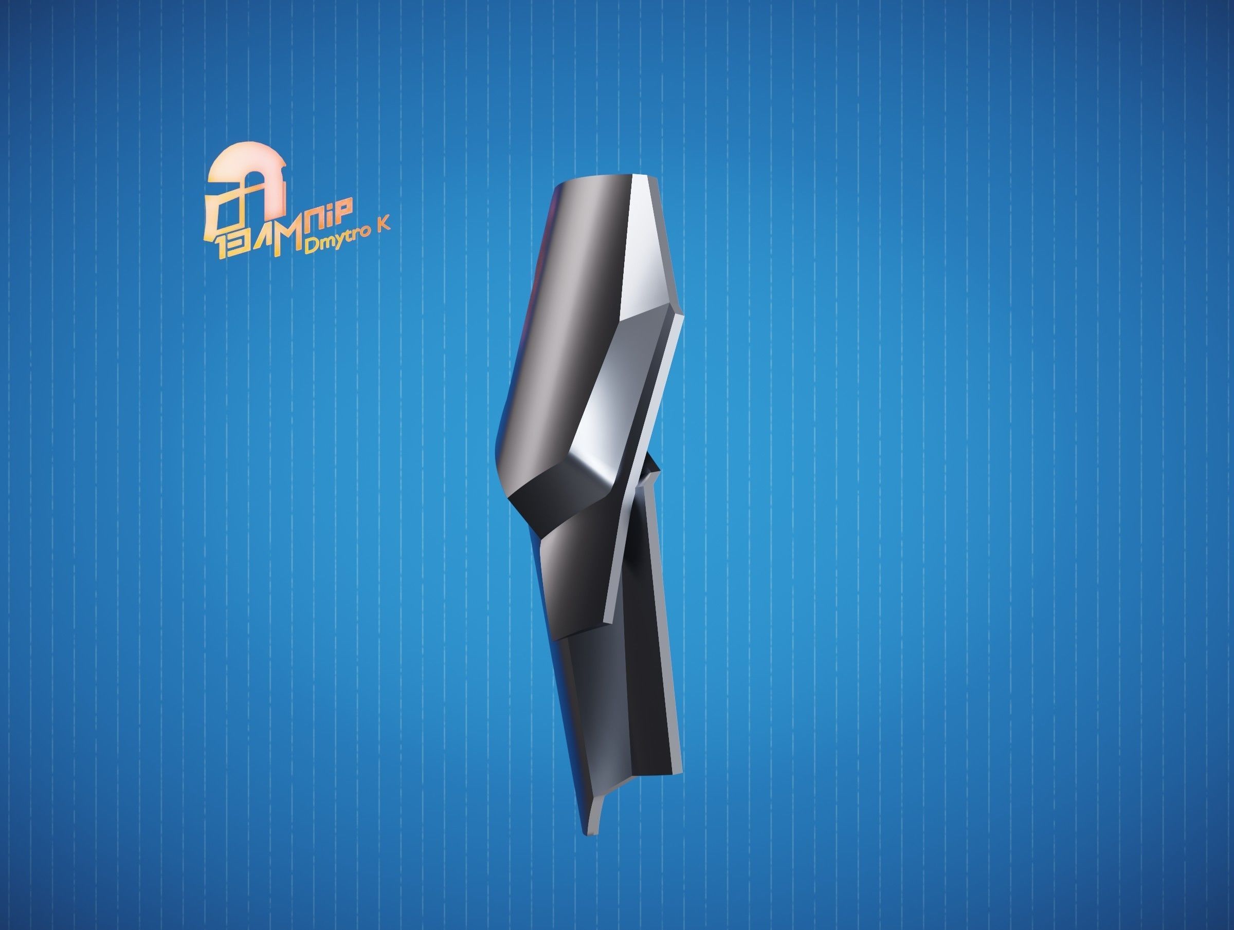 Custom Mandalorian Chest Armor 3D print model_3