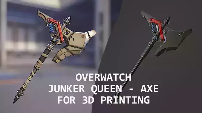 Overwatch - Junker Queen - Axe
