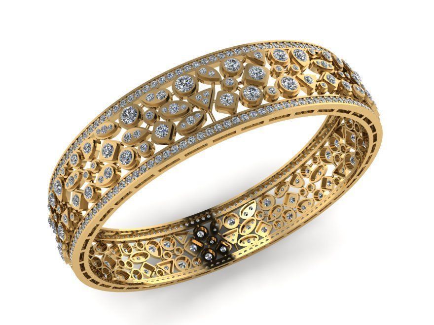 Bracelet 3D print model_1