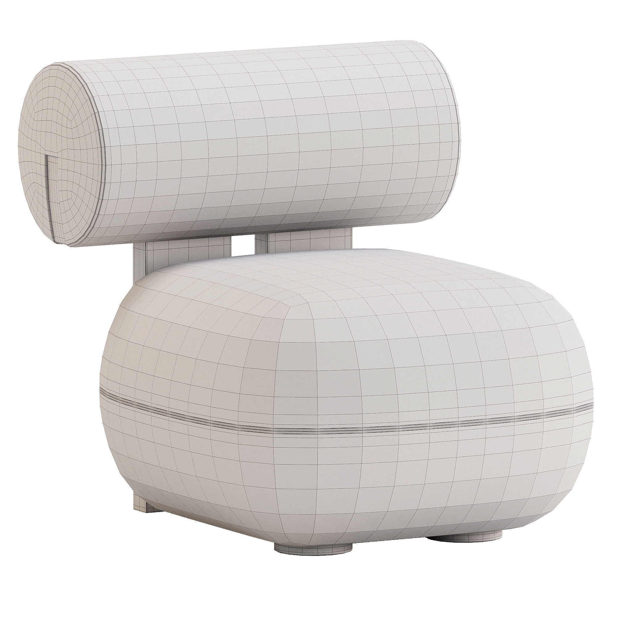 HIPPO Lounge Chair by Norr11 3D model_6