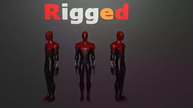 Spiderman Superior Rigged