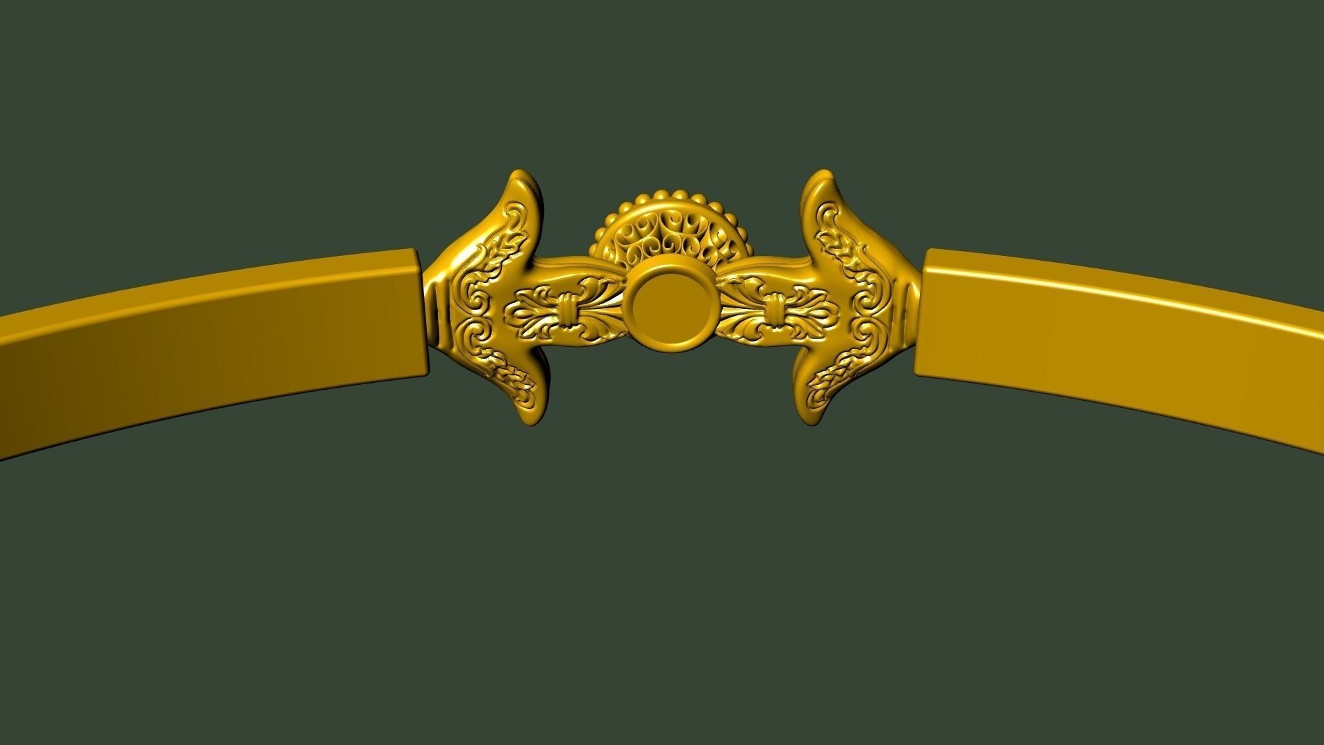 elegant ornament bracelet stl verified 3D print model_23