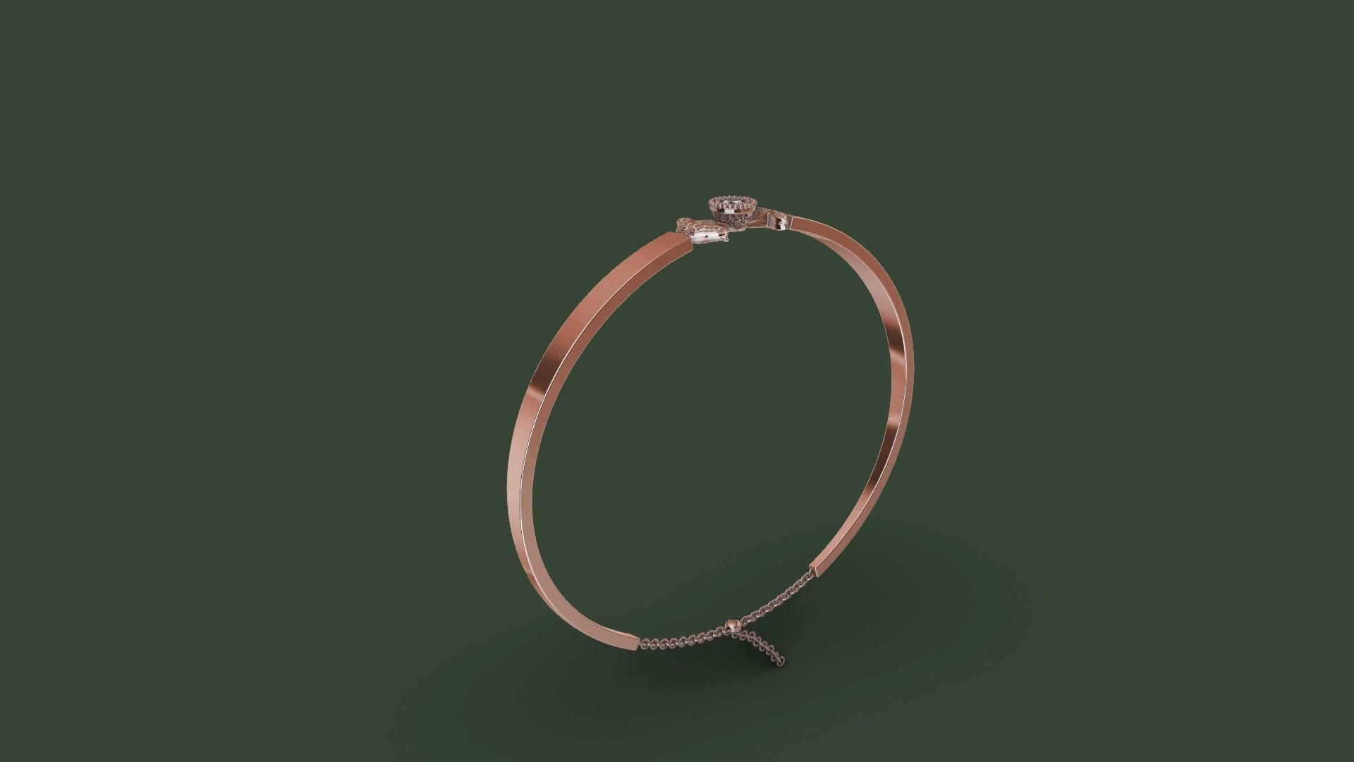 elegant ornament bracelet stl verified 3D print model_14