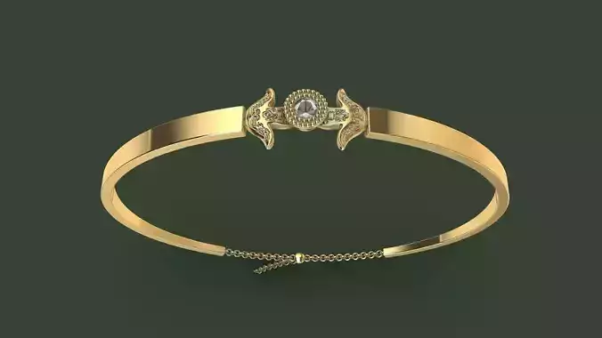 elegant ornament bracelet stl verified