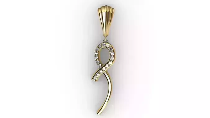diamond pendant stl verified