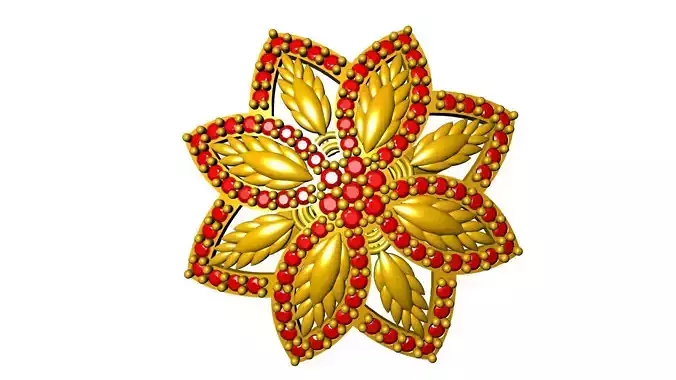 diamondring 4 petal stl verified