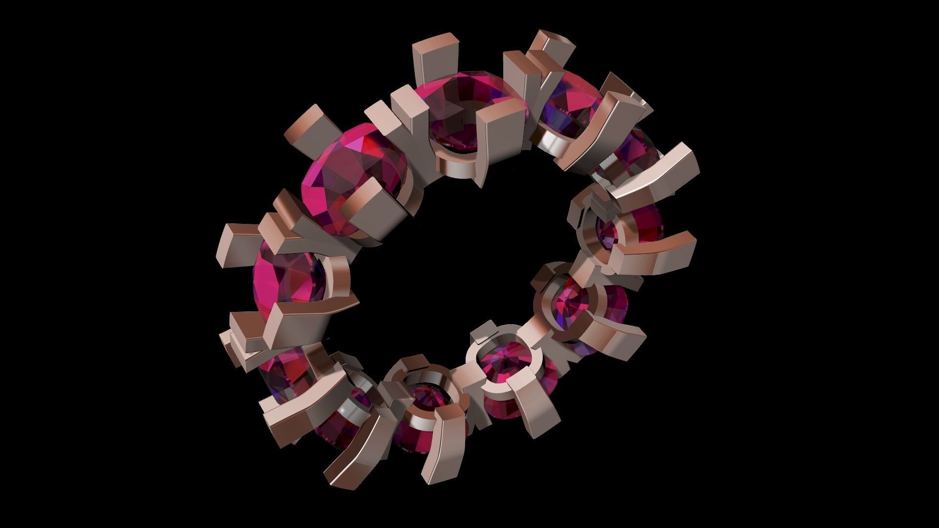 cushion y ring stl verified 3D print model_11