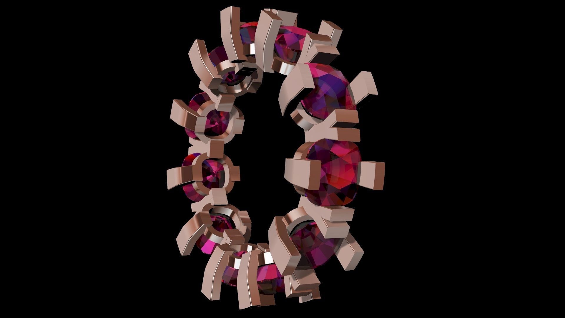 cushion y ring stl verified 3D print model_13