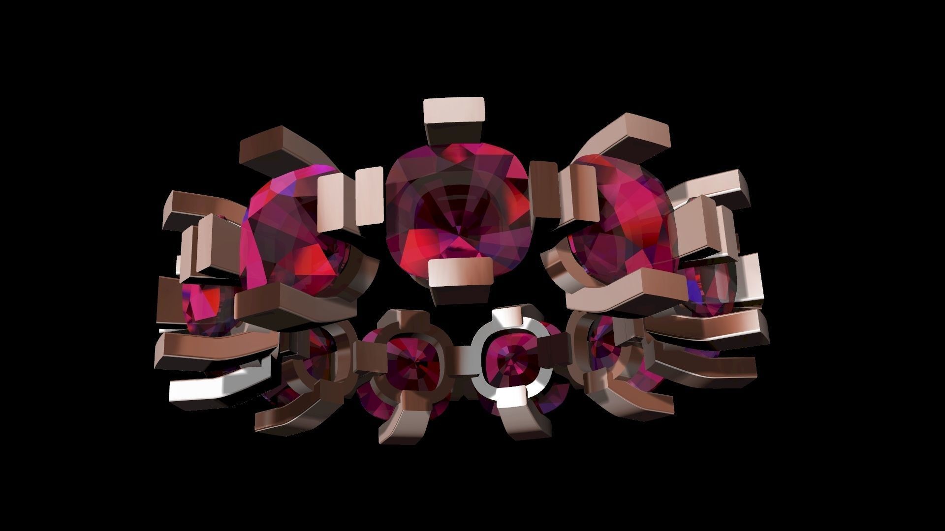 cushion y ring stl verified 3D print model_14