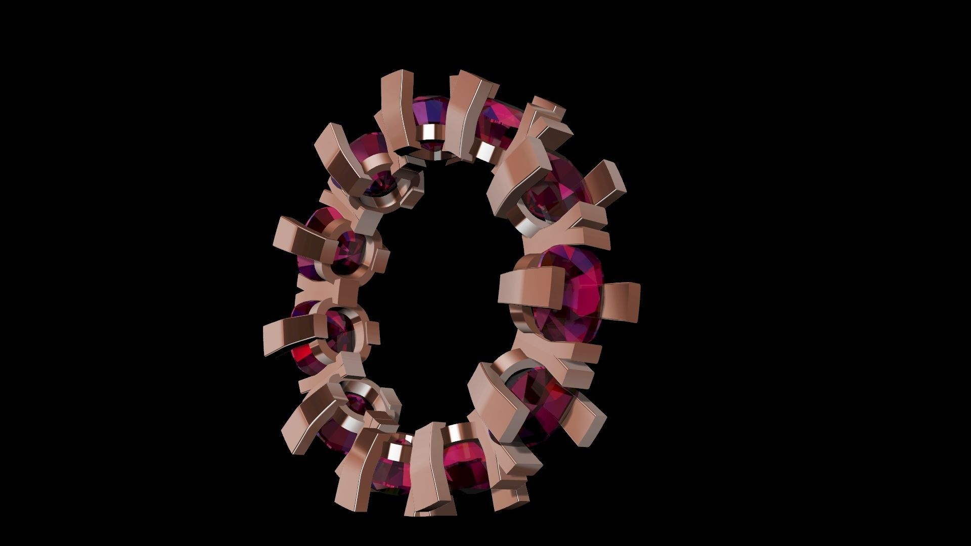 cushion y ring stl verified 3D print model_15