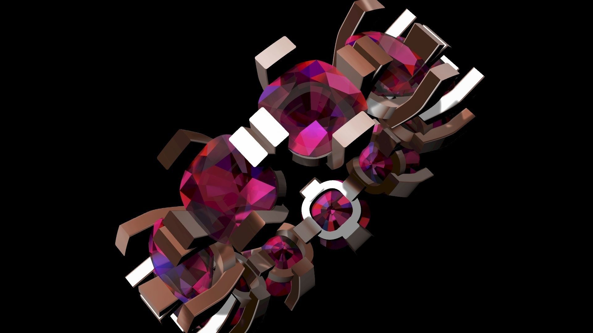 cushion y ring stl verified 3D print model_10