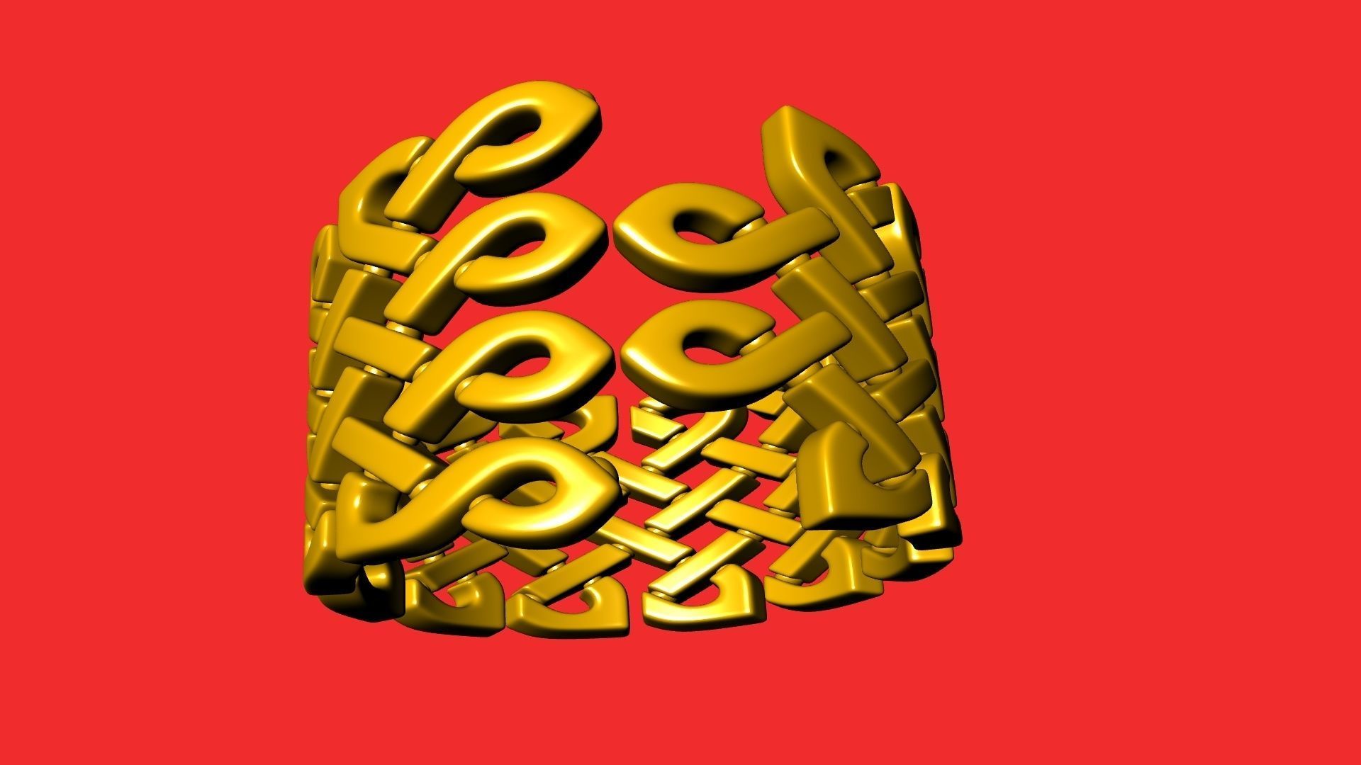 celtic knot ring tl verified 3D print model_18