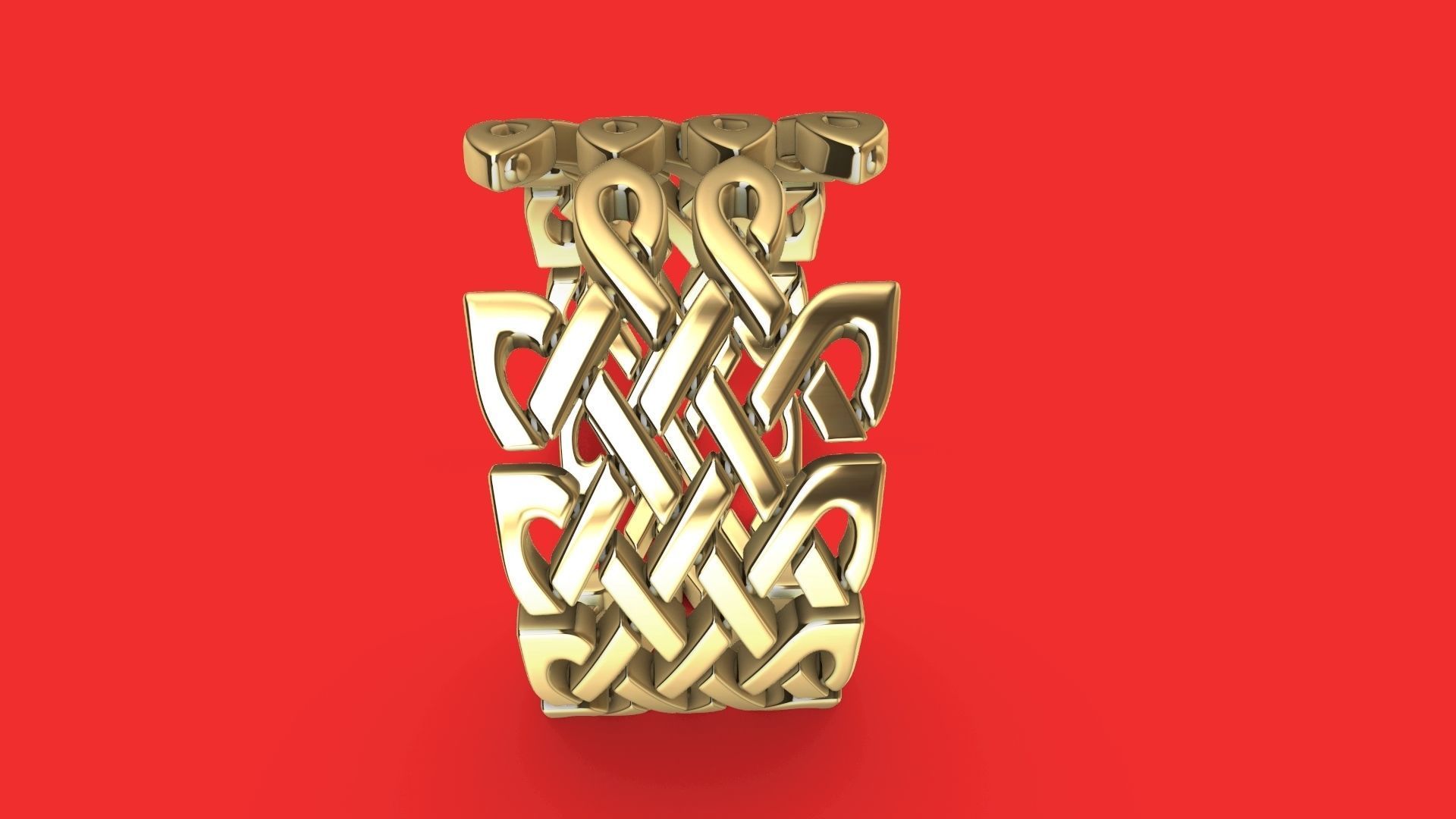 celtic knot ring tl verified 3D print model_3