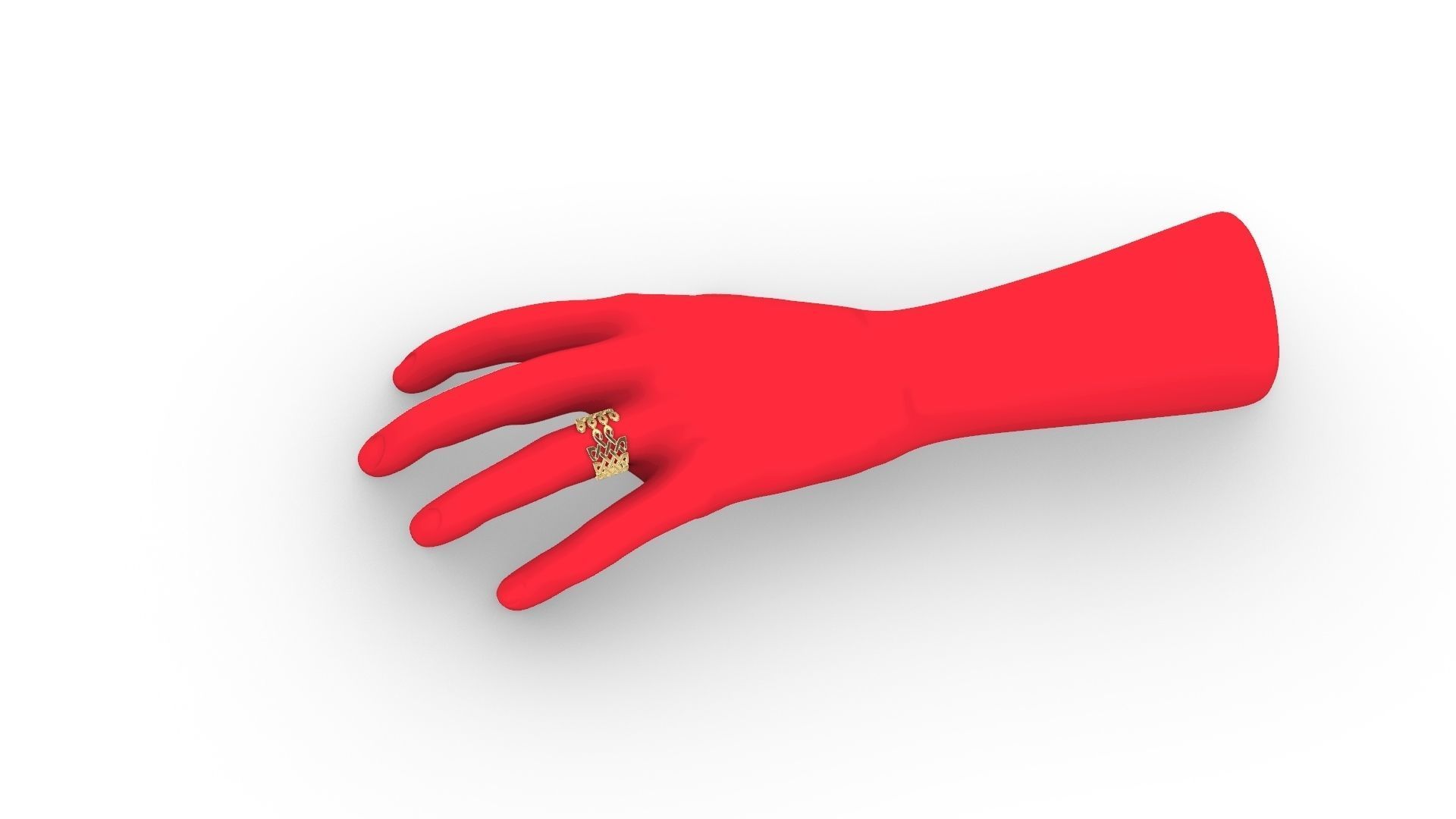 celtic knot ring tl verified 3D print model_9