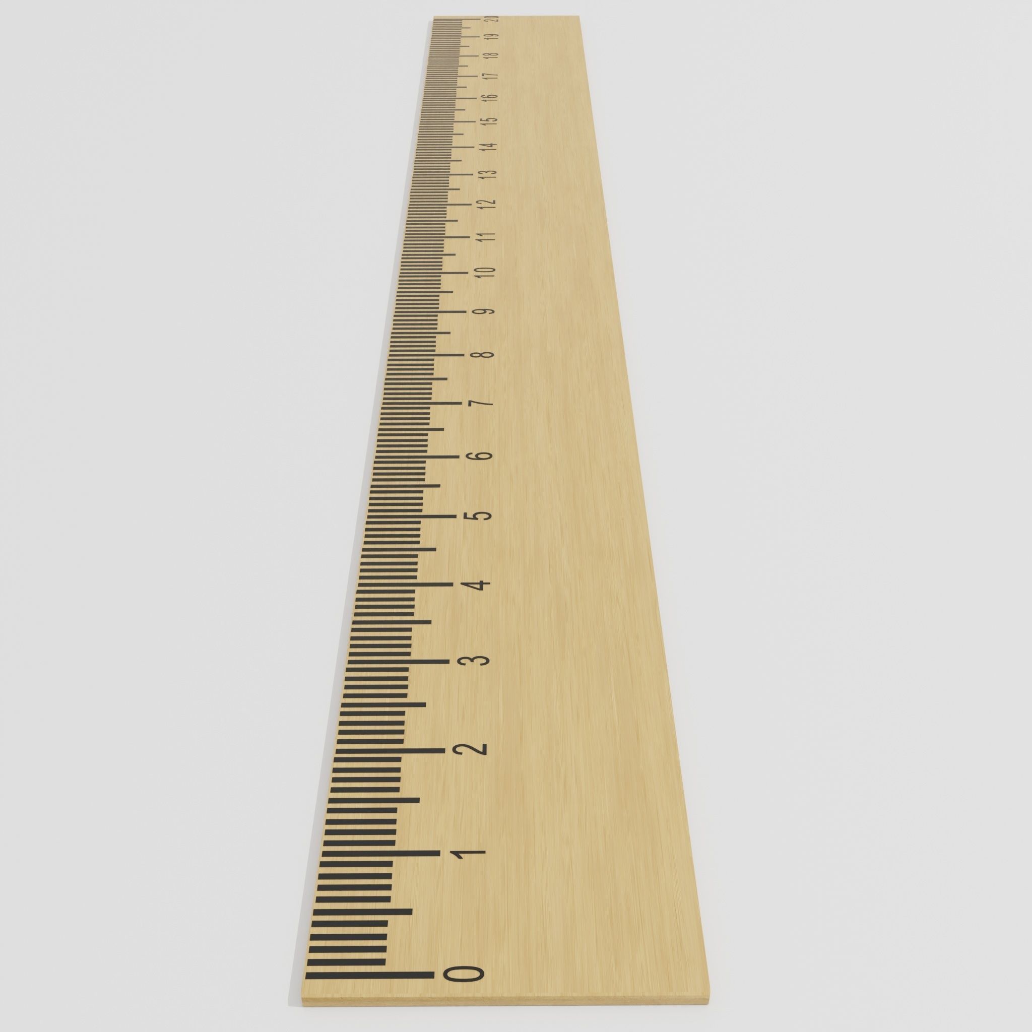Ruler 3D model_8