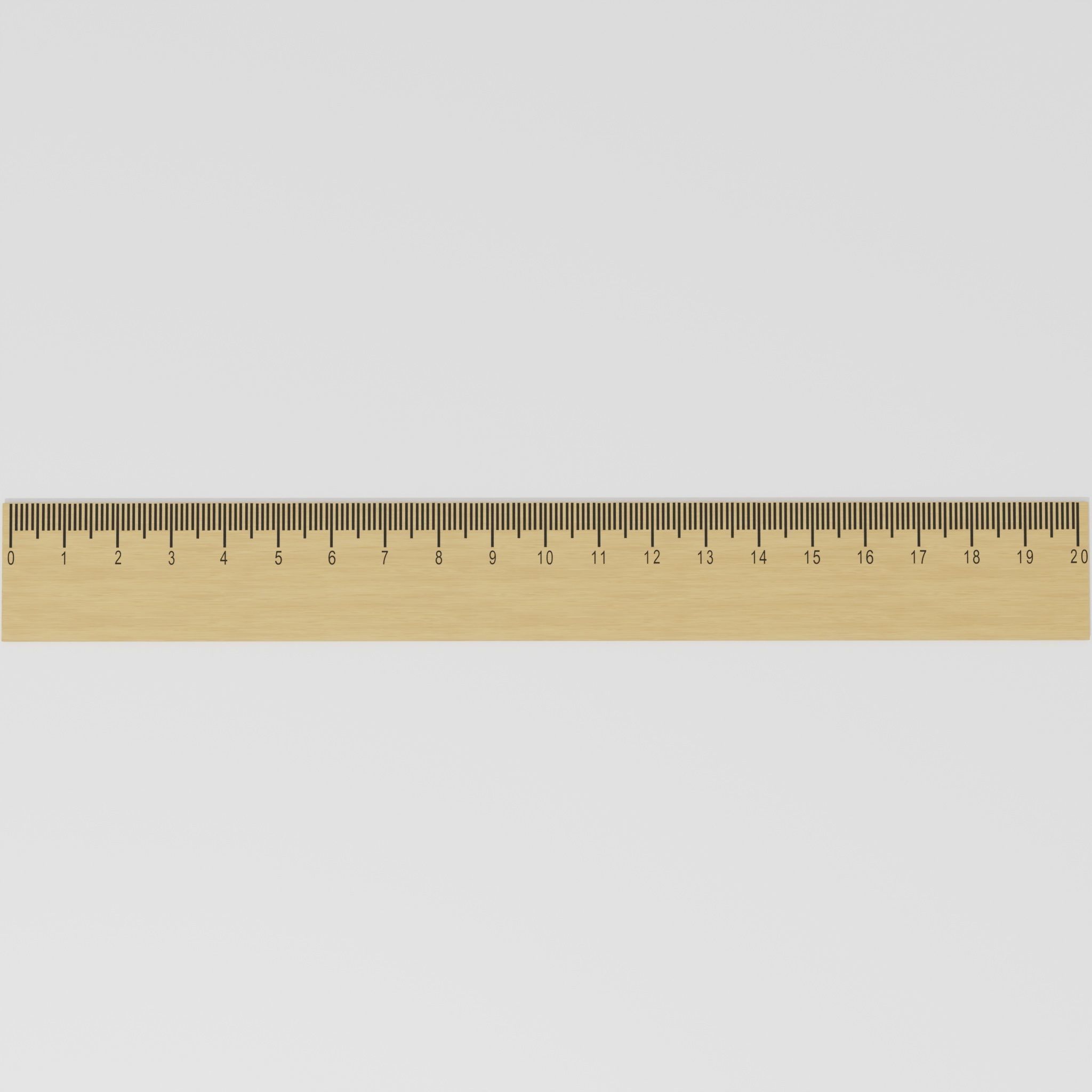 Ruler 3D model_9