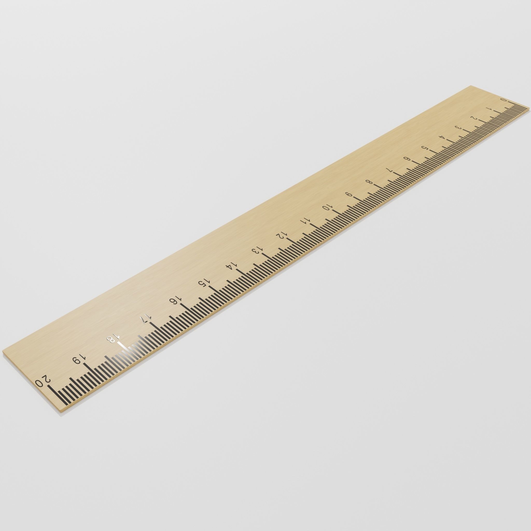 Ruler 3D model_5