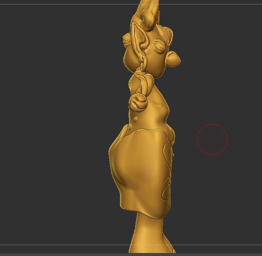 cartoon creature 2 stl verified 3D print model_2