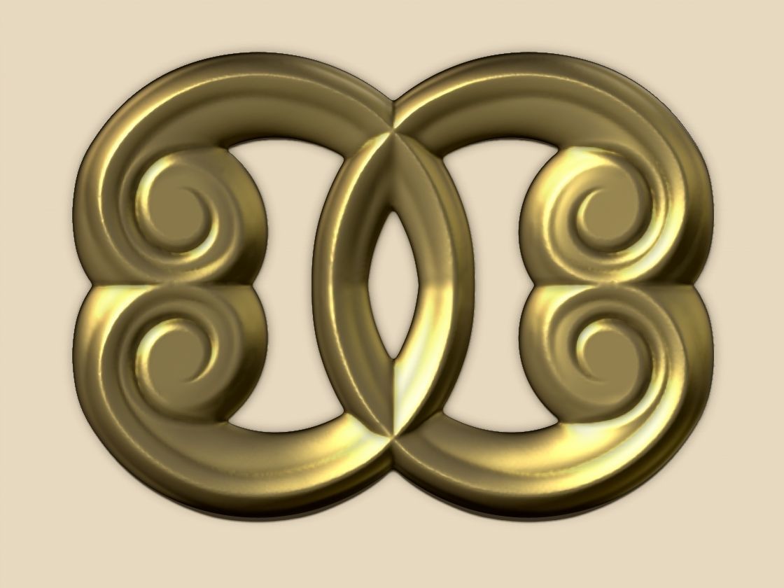 Ornaments Brushes with IMM Brushes and Ornament Set Vol 4 3D model_11