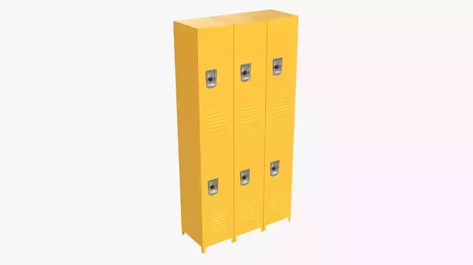 Locker 3D model