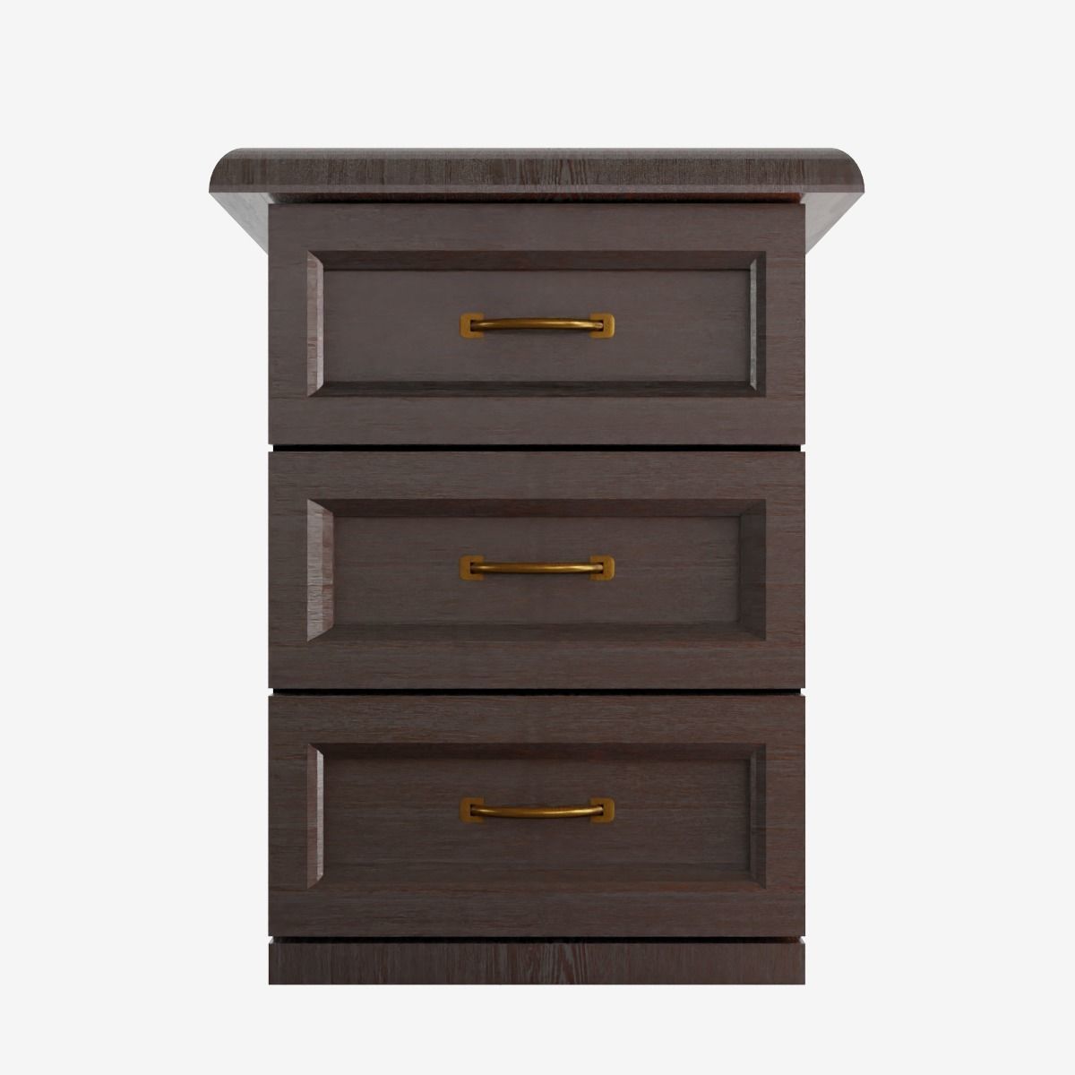 Chest of Drawers Low-poly 3D model_1