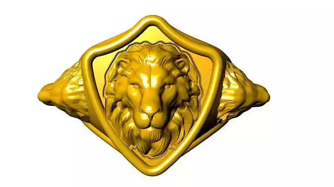 3 LIONS RING STL VERIFIED
