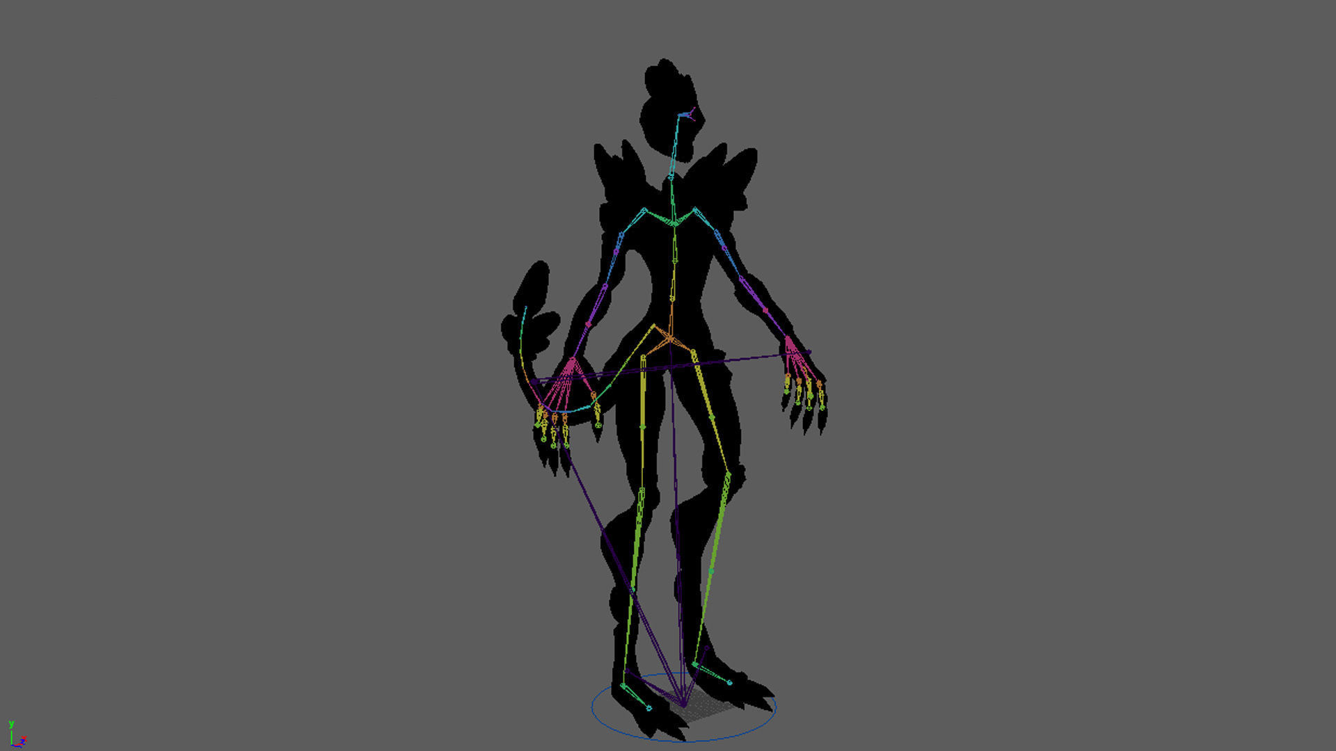 Golem Crystal ver04 Low Poly 3D Model Game Ready  Low-poly 3D model_34